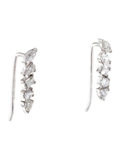 Earrings 18K Diamond Ear Climbers