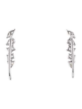 Earrings 18K Diamond Ear Climbers