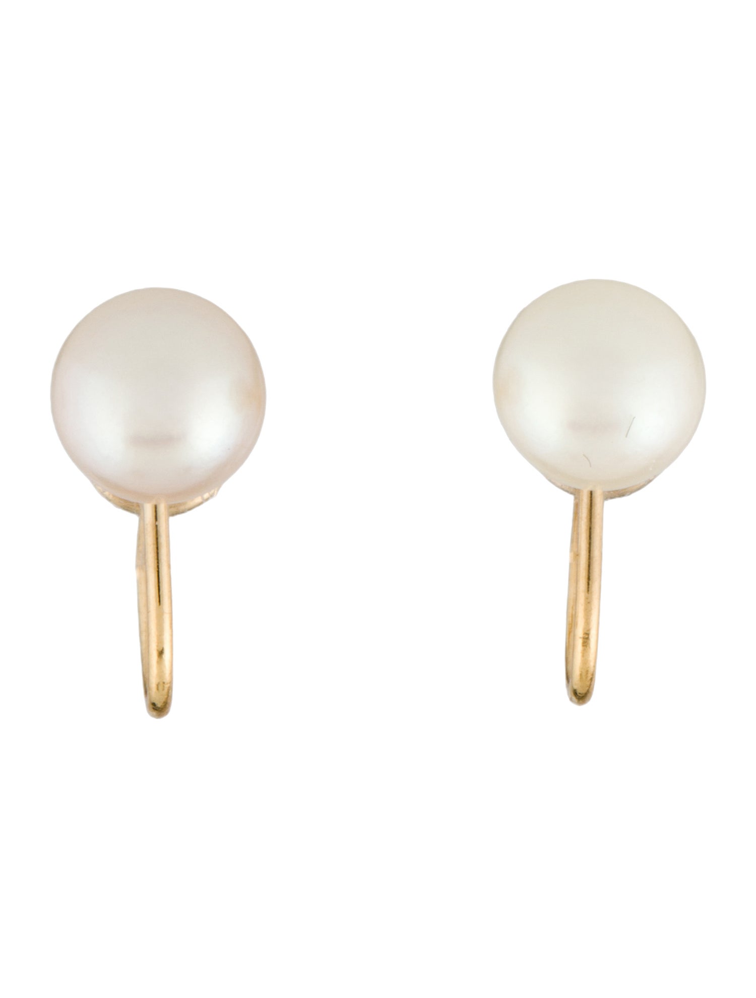 Earrings 14K Pearl Clip-On Earrings