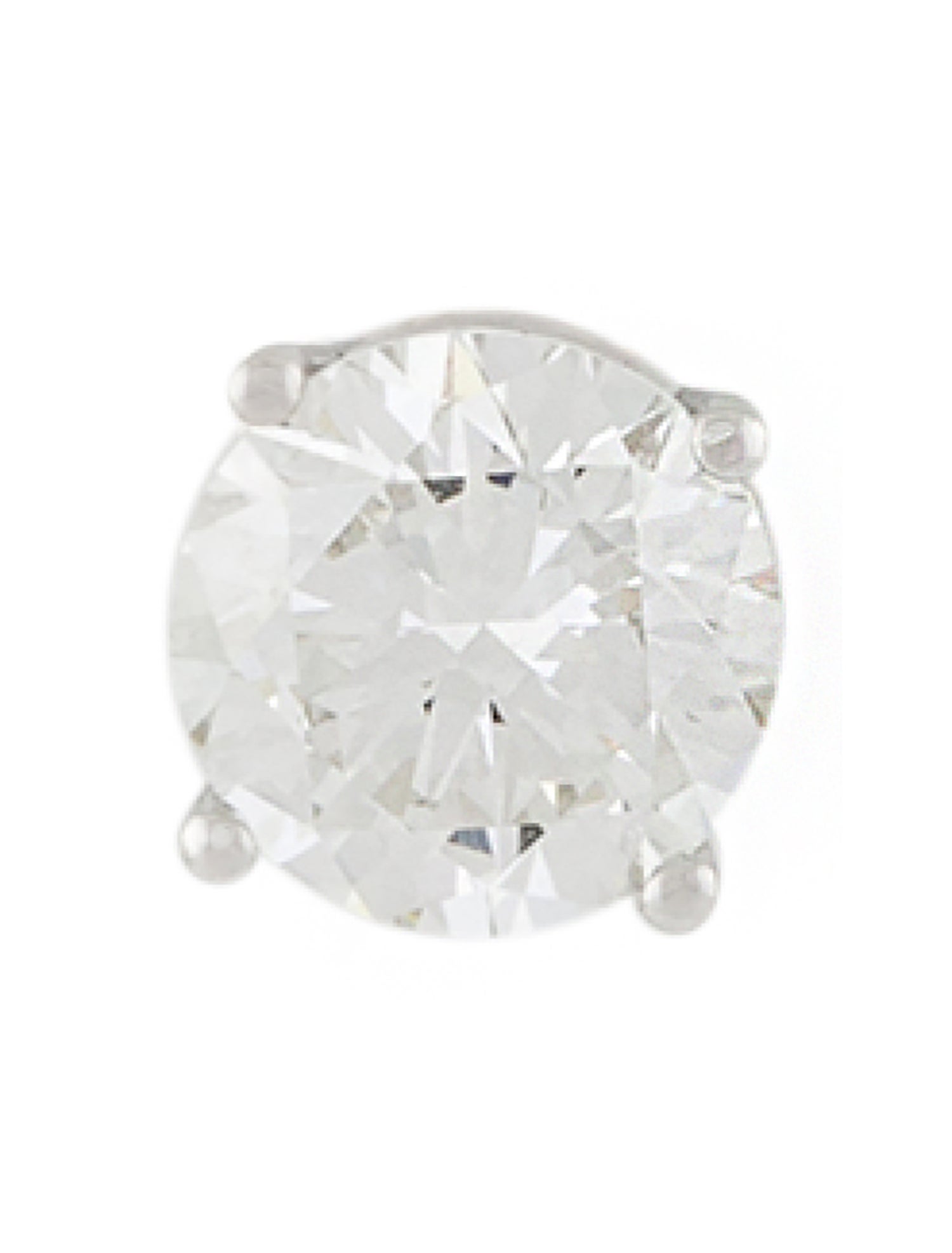 Earrings 14K 1.05ct Lab-Grown Diamond Single Stud Earring