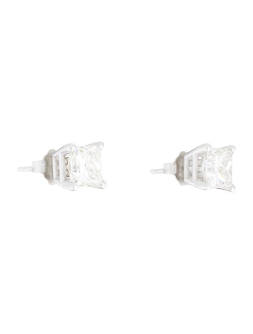 Earrings 14K 2.53ctw Lab-Grown Diamond Solitaire Stud Earrings
