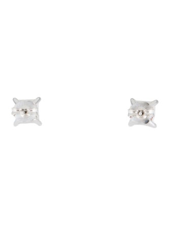 Earrings 14K 2.53ctw Lab-Grown Diamond Solitaire Stud Earrings