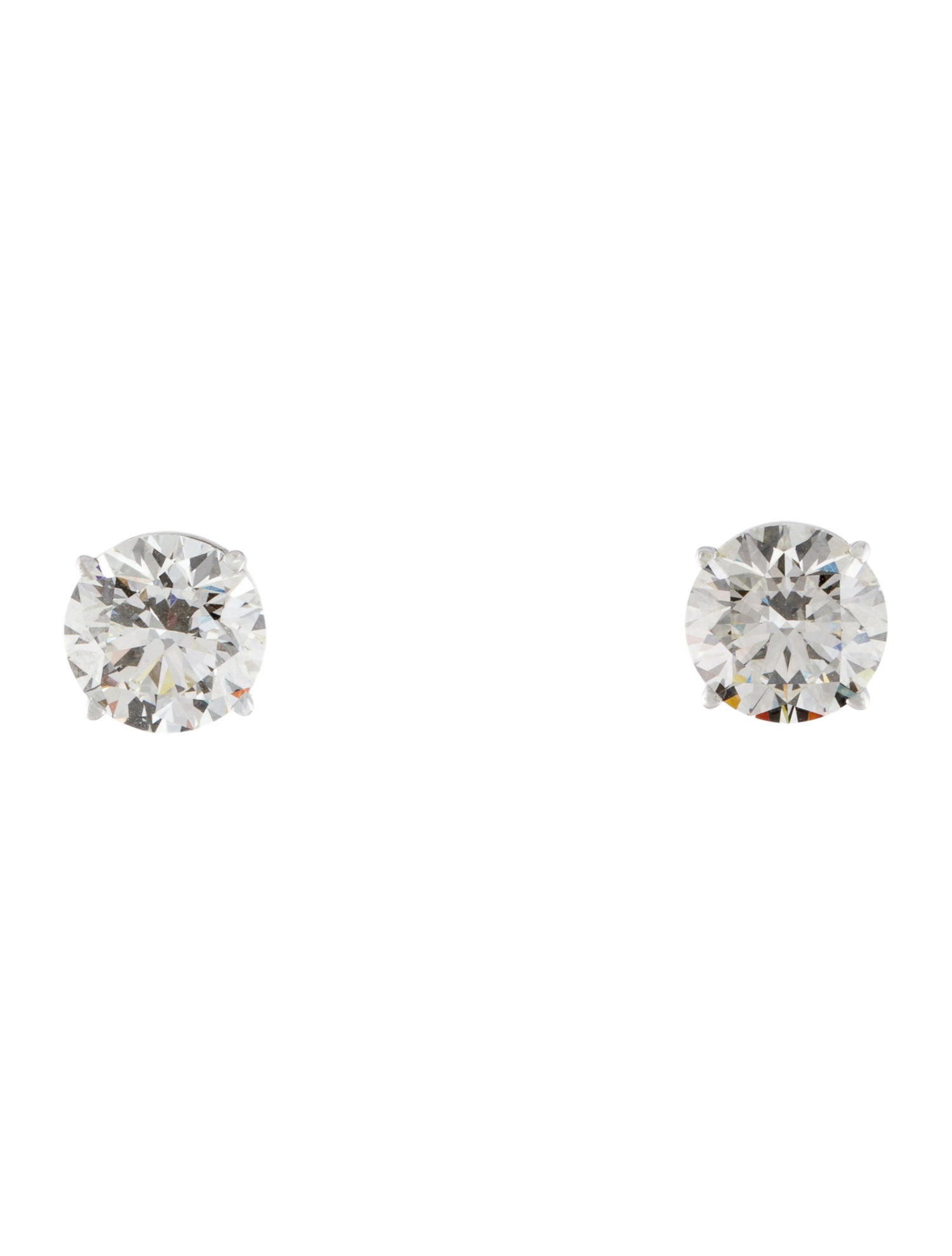 Earrings 14K 4.12ctw Lab-Grown Diamond Stud Earrings