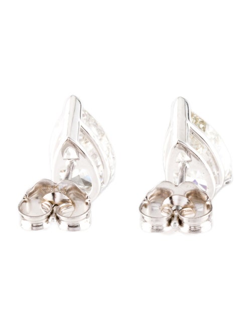 Earrings 14K 2.02ctw Lab-Grown Diamond Pear Stud