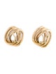 Earrings 14K Sculptural Clip-On Earrings