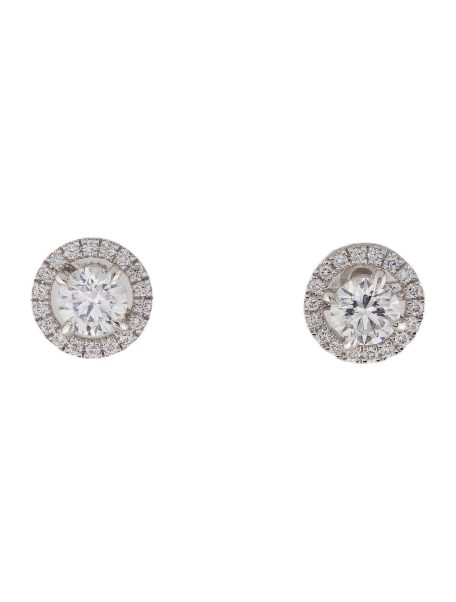 Earrings 18K 2.38ctw Lab-Grown Diamond Studs with Convertible Earring Jackets