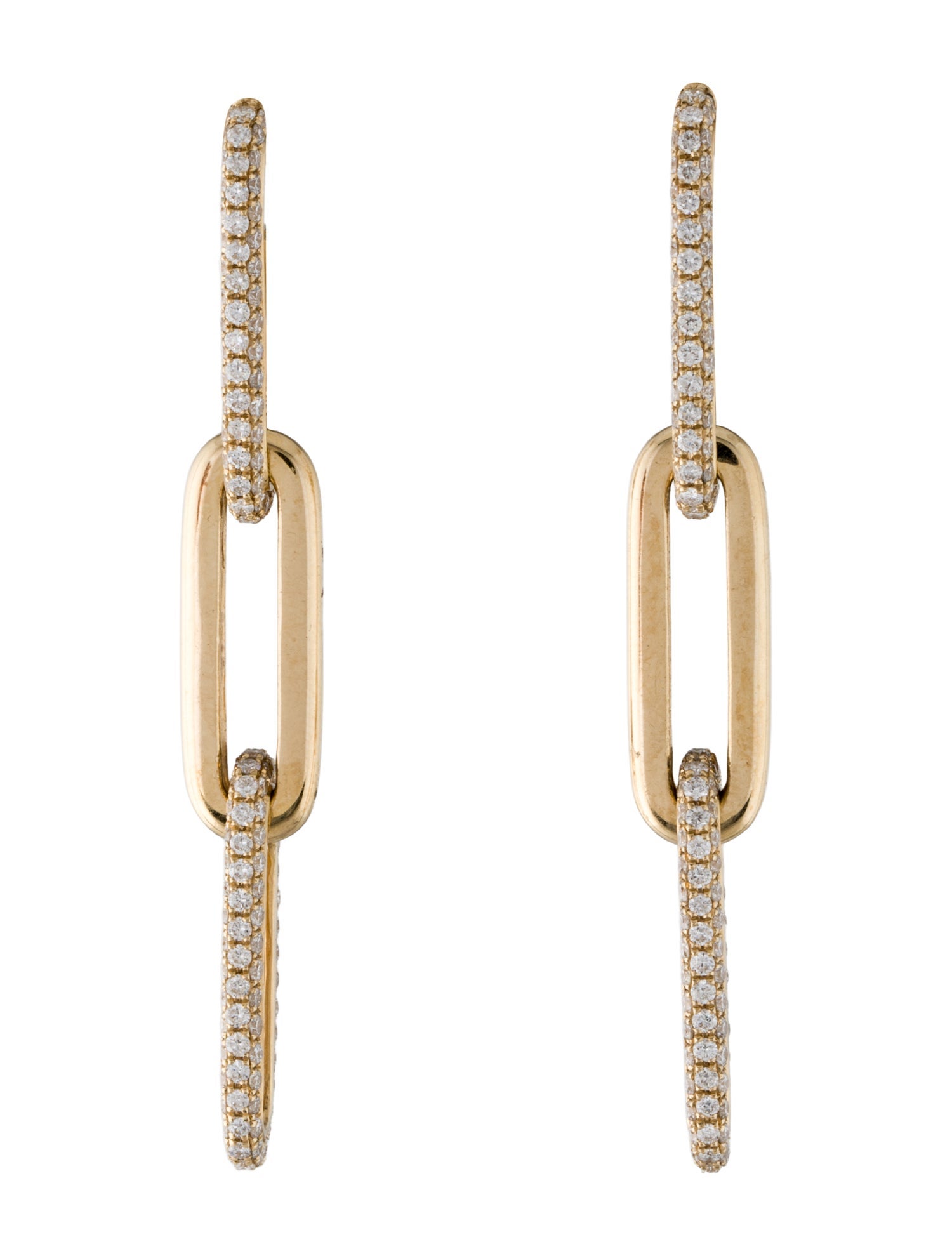 Earrings 14K 3.70ctw Diamond Drop Earrings