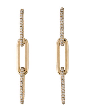 Earrings 14K 3.70ctw Diamond Drop Earrings