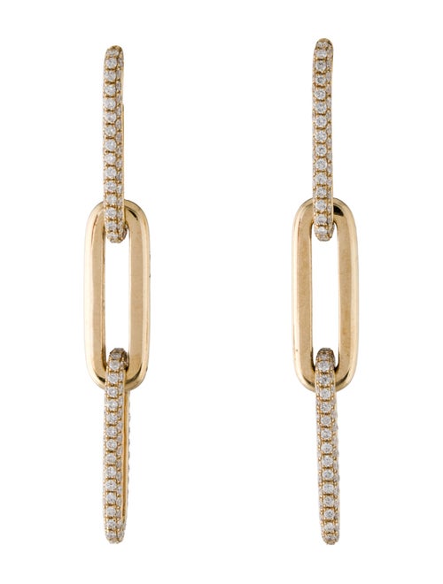 Earrings 14K 3.70ctw Diamond Drop Earrings