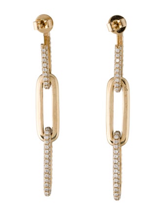 Earrings 14K 3.70ctw Diamond Drop Earrings