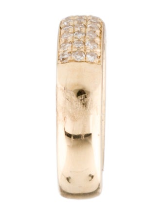 Earrings 14K Diamond Single Earcuff