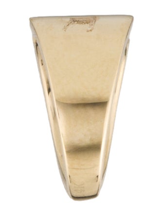 Earrings 14K Diamond Single Wide Earcuff