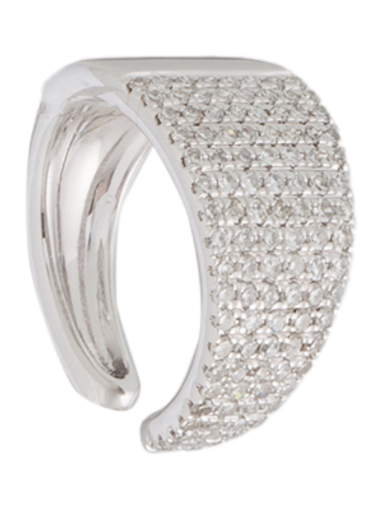 Earrings 14K Diamond Cuff Earring