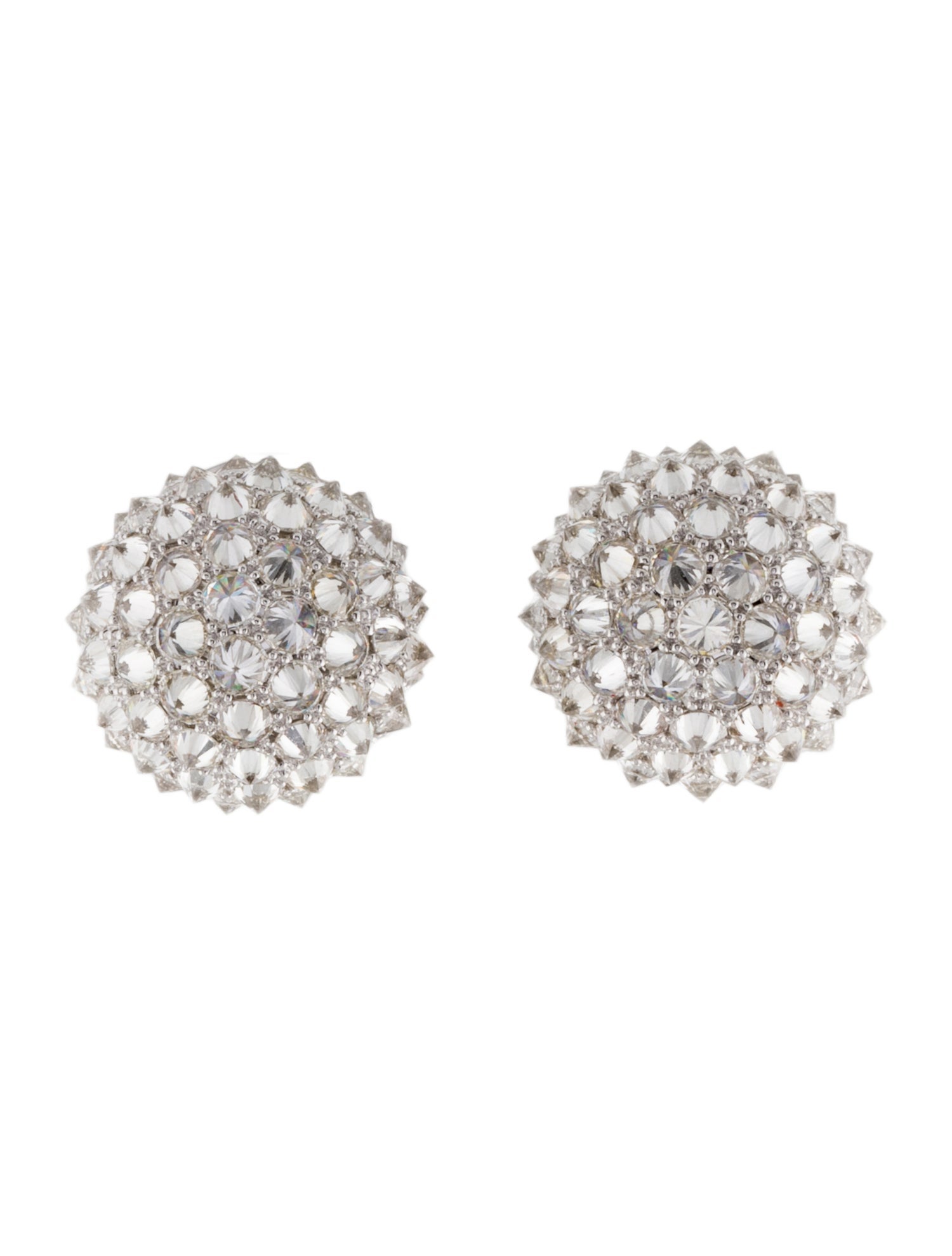 Earrings 18k 5.16ctw Diamond Stud Earrings