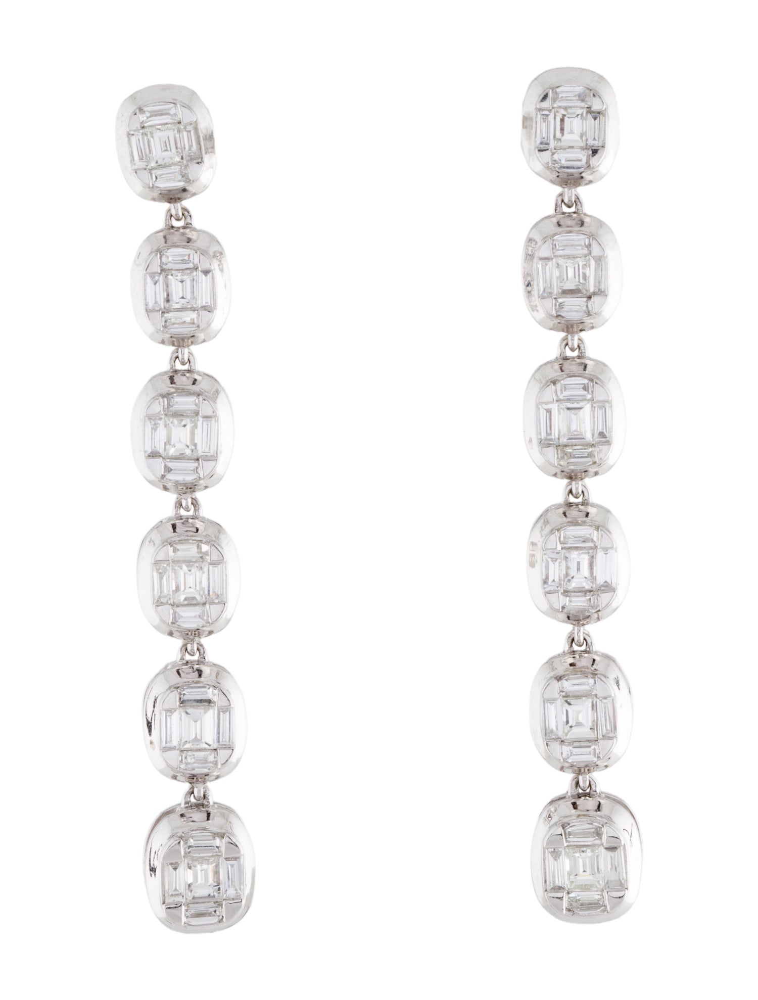 Earrings 18K 2.35ctw Diamond Drop Earrings