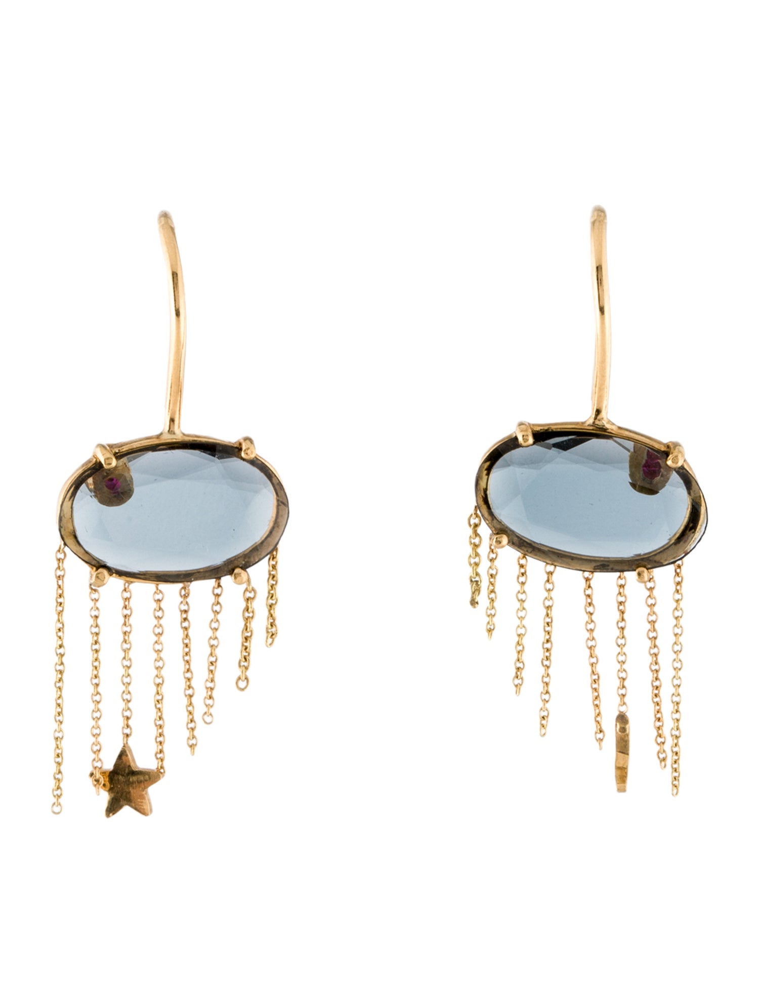 Earrings Unhada 18K Spinel & Ruby Nimbus