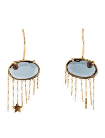 Earrings Unhada 18K Spinel & Ruby Nimbus Earrings