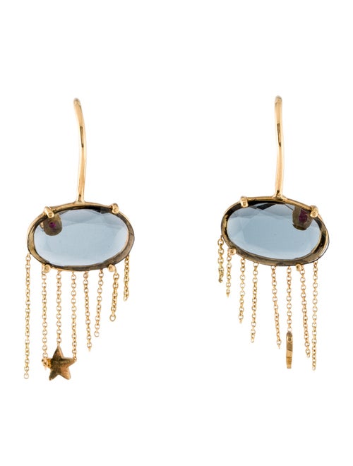 Earrings Unhada 18K Spinel & Ruby Nimbus Earrings