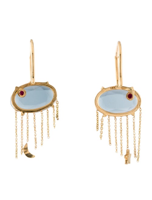 Earrings Unhada 18K Spinel & Ruby Nimbus Earrings