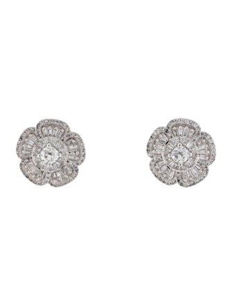 Earrings 14K 1.00ctw Diamond Stud Earrings