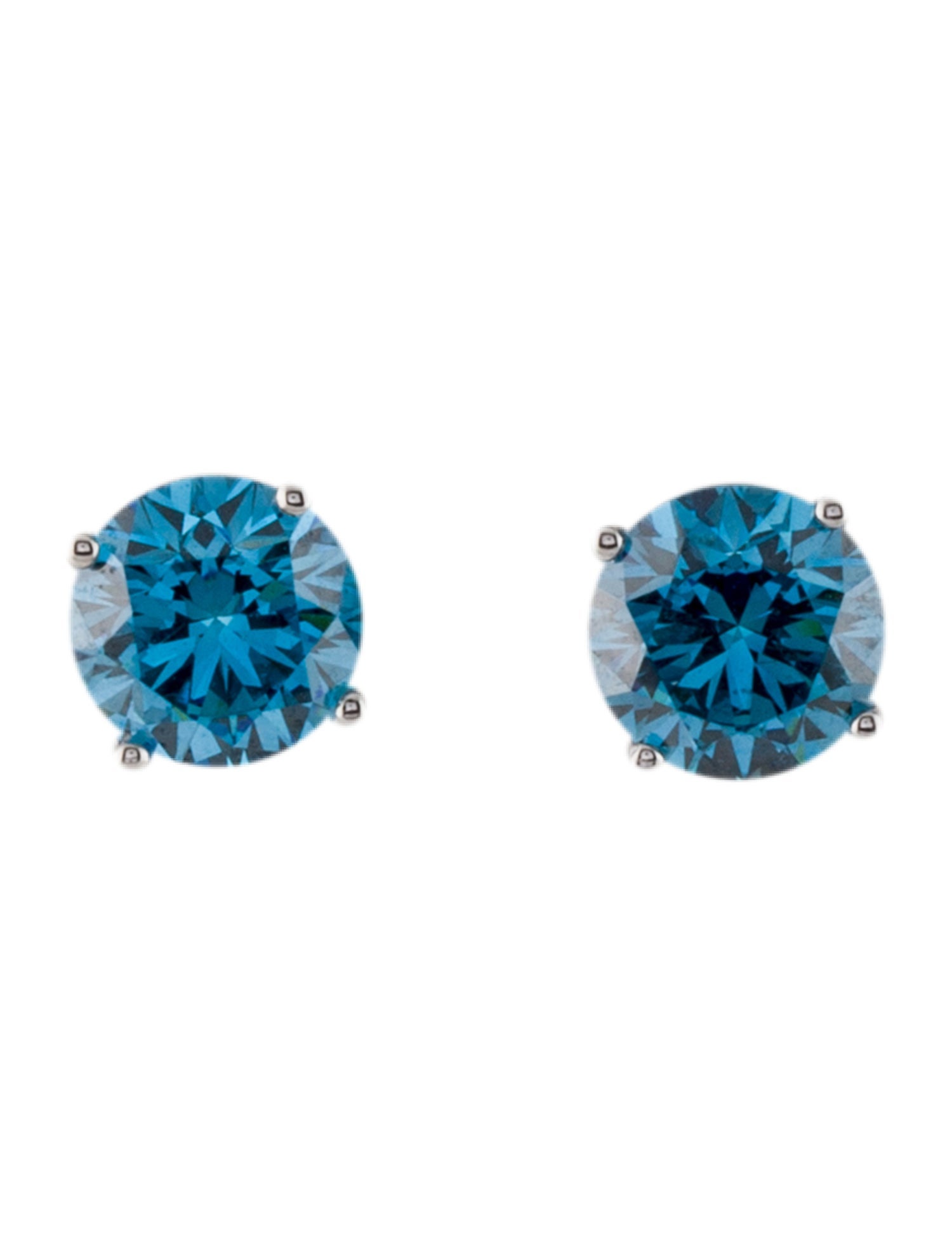 Earrings 14K 2.01ctw Lab-Grown Diamond Stud Earrings