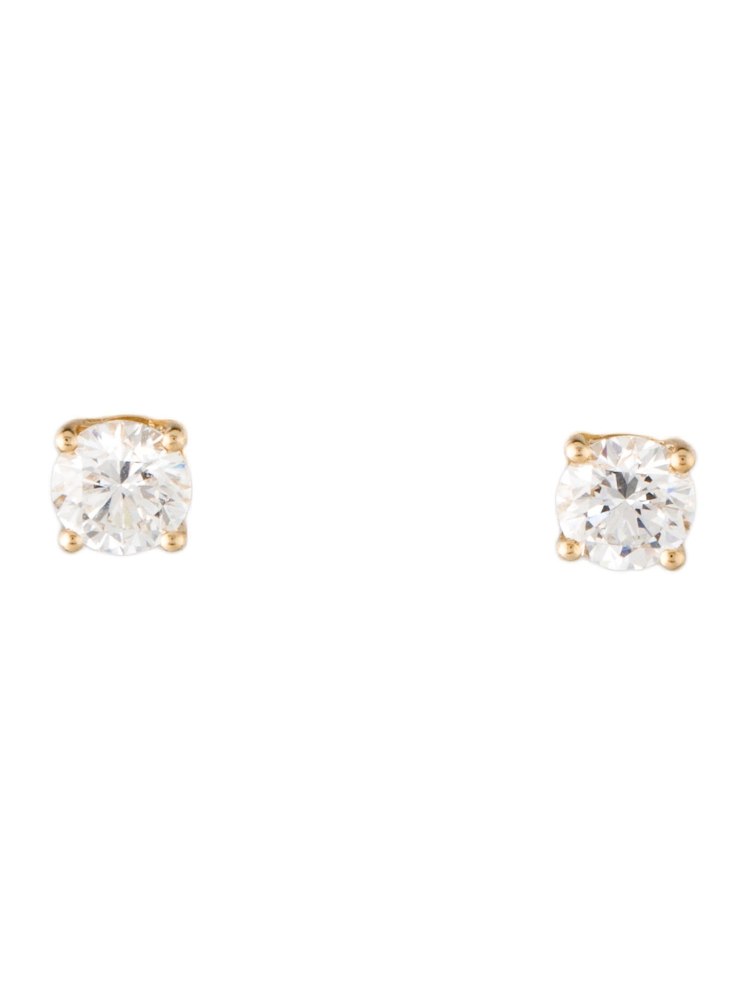 Earrings 14K 1.00ctw Lab-Grown Diamond Stud