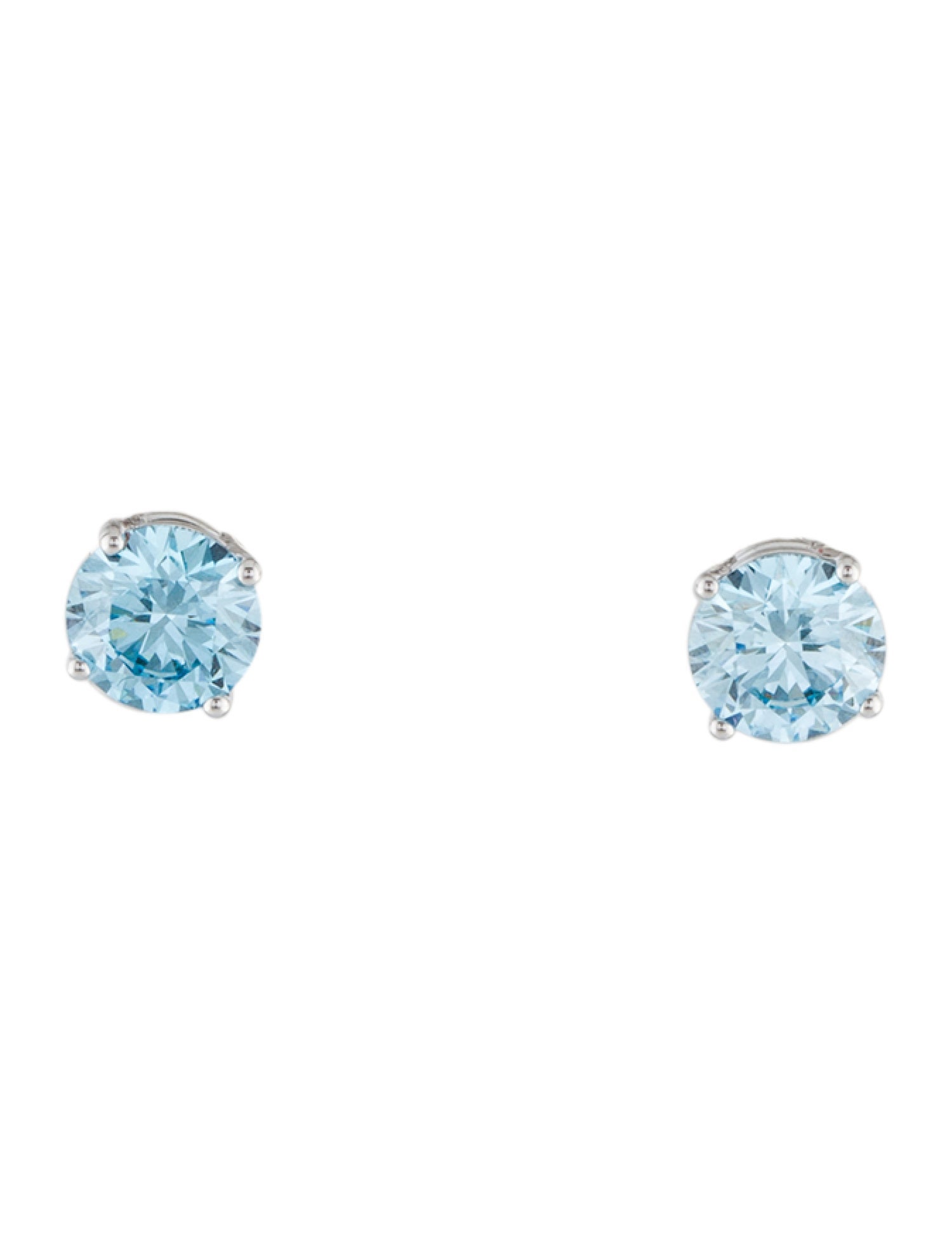 Earrings 14K 1.51ctw Lab-Grown Diamond Stud Earrings