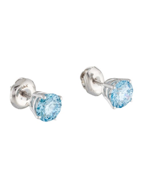 Earrings 14K 1.51ctw Lab-Grown Diamond Stud Earrings