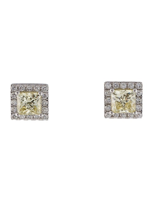 Earrings 14K 3.70 ctw Lab-Grown Diamond Stud Earrings