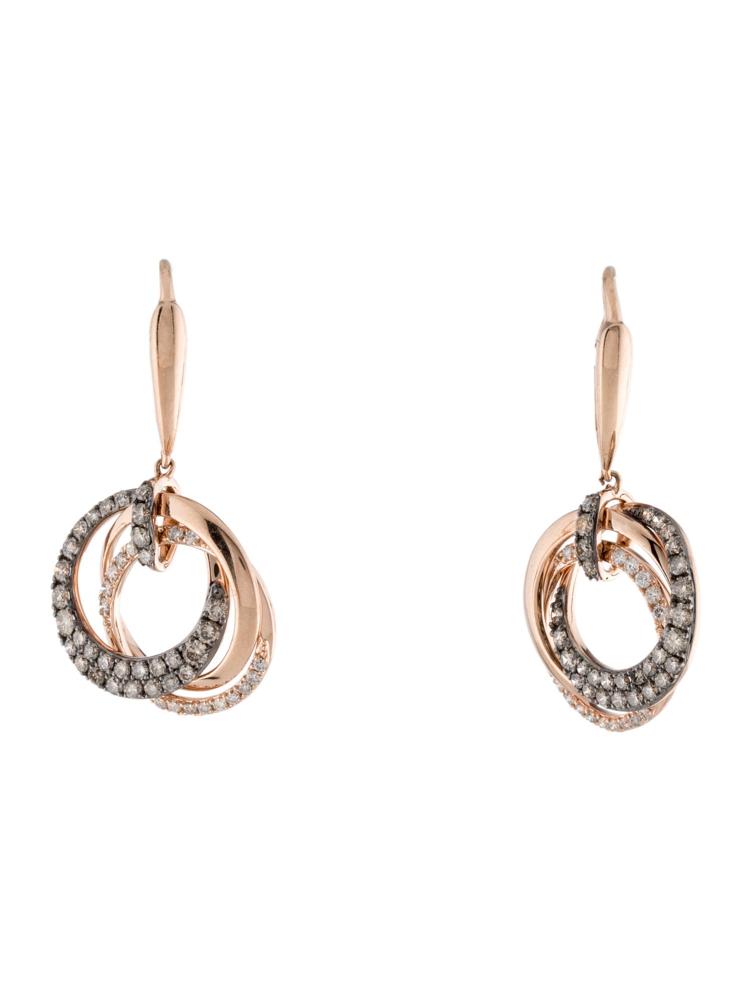 Earrings 14K 1.12ctw Diamond Drop Earrings