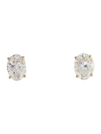 Earrings  14K 4.01ctw Lab-Grown Diamond Stud Earrings