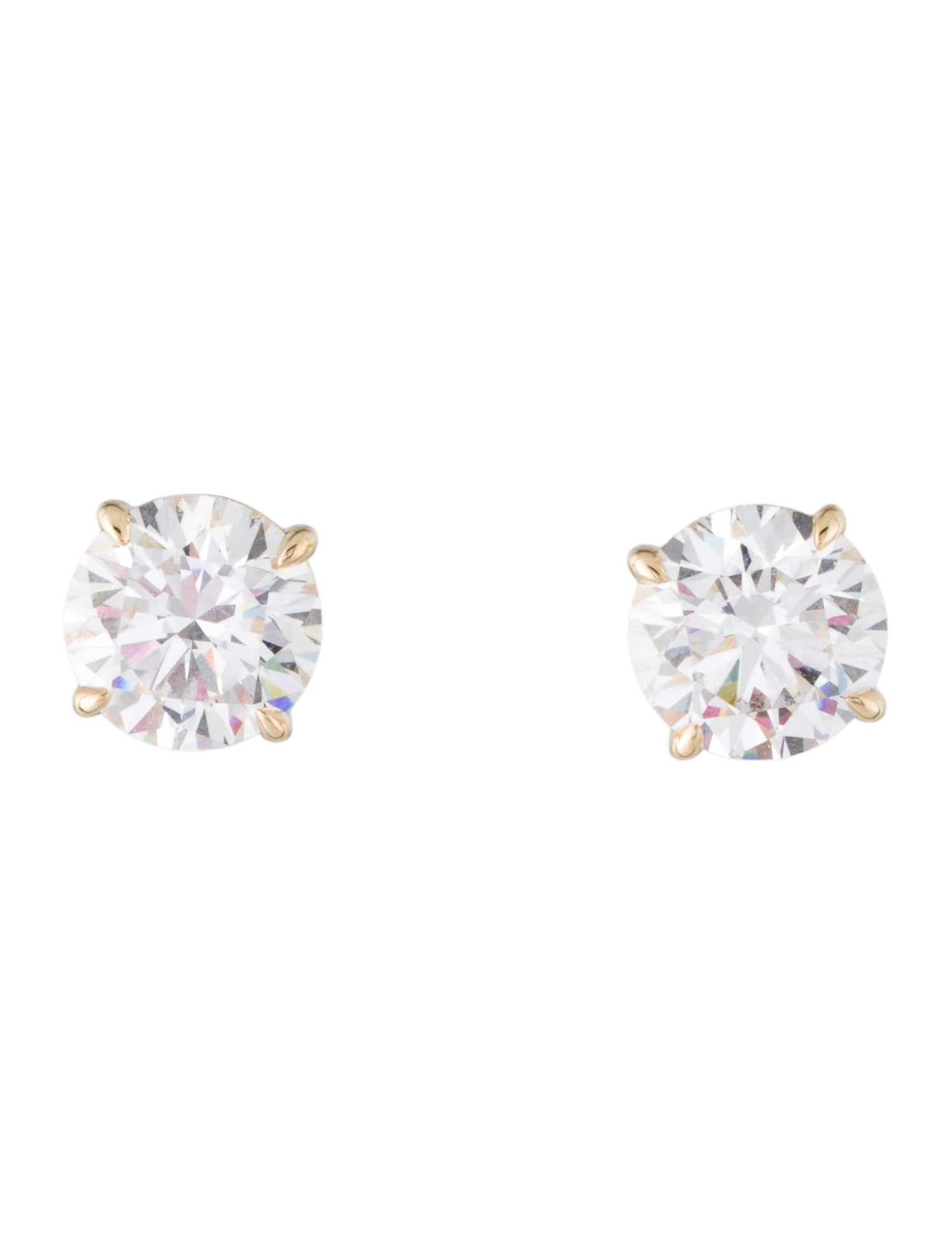 Earrings 14K 8.01ctw Lab-Grown Diamond Studs