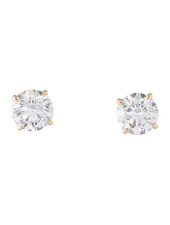 Earrings 14K 4.06ctw Lab-Grown Diamond Studs