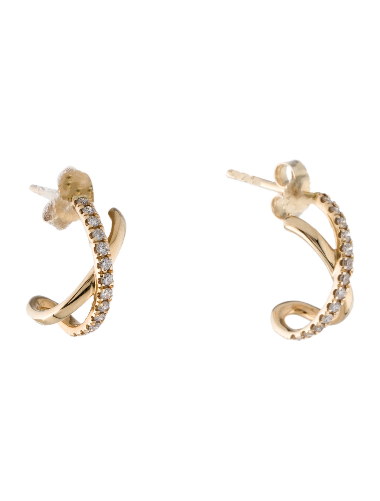 【関税無・国内発】 MIU MIU / Miu Plexi Earring Ld42 Miu Miu Plexiglass Logo Clip-On Earrings - Black, Gold-Tone