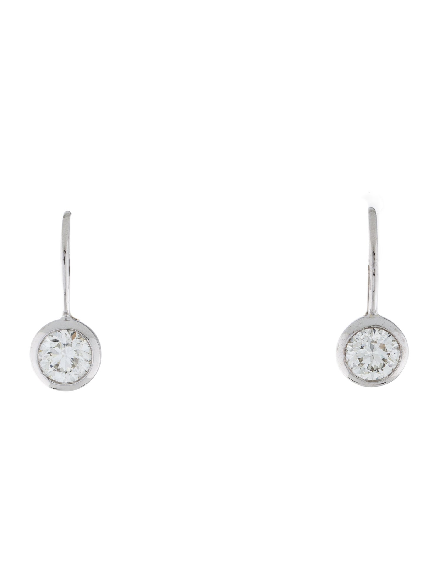 Earrings 18K 1.00ctw Diamond Drop Earrings