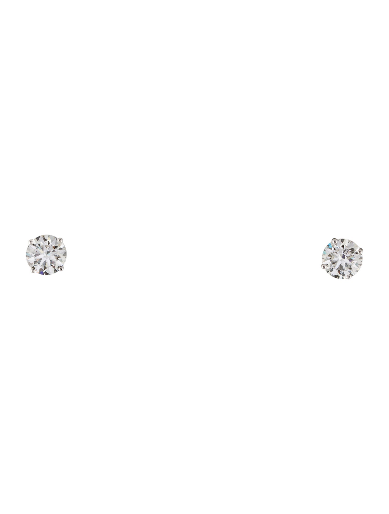 Earrings 14K 2.62ctw Lab-Grown Diamond Stud Earrings