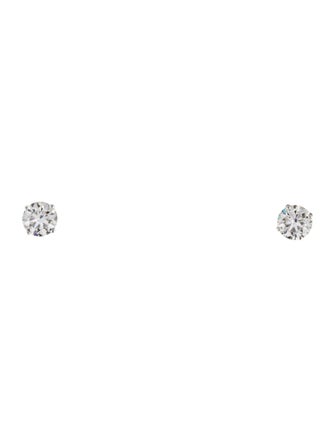 Earrings 14K 2.62ctw Lab-Grown Diamond Stud Earrings