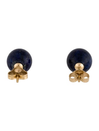 Earrings 14K Lapis Lazuli Stud Earrings