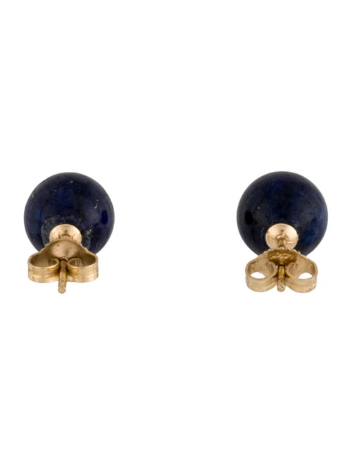 Earrings 14K Lapis Lazuli Stud Earrings