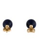 Earrings 14K Lapis Lazuli Stud Earrings