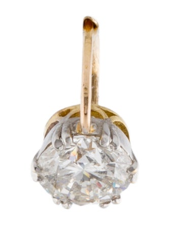 Earrings 1.55ct Diamond Single Earring