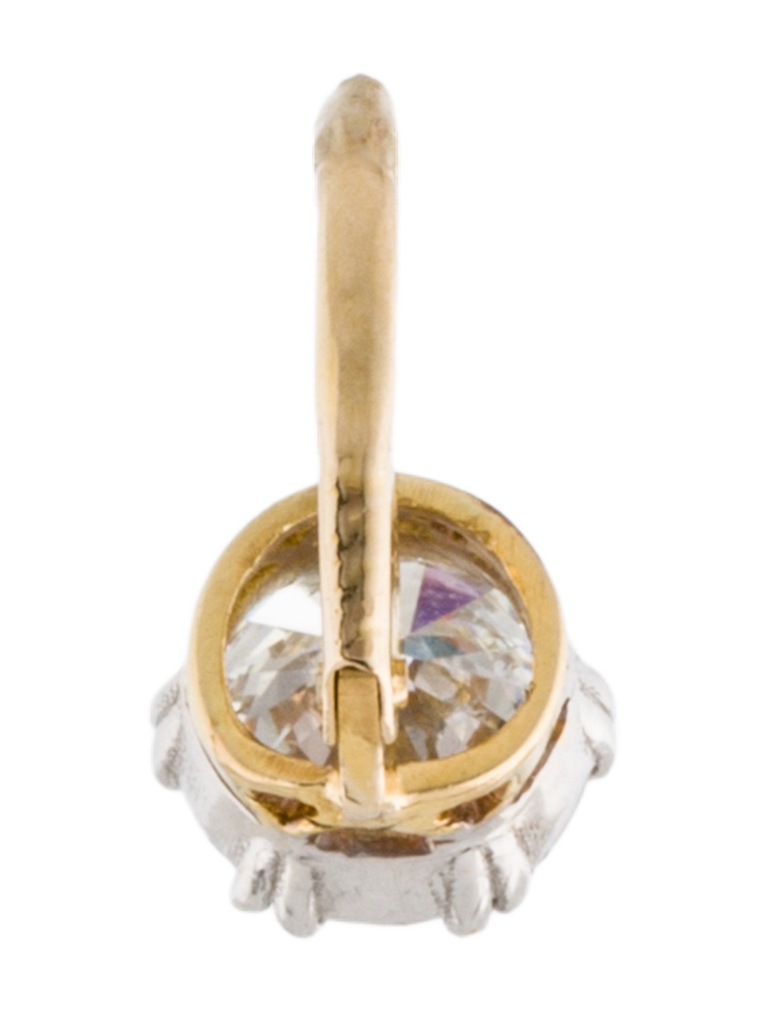 Earrings 1.55ct Diamond Single Earring