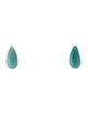 Earrings 18K Amazonite Teardrop Earrings