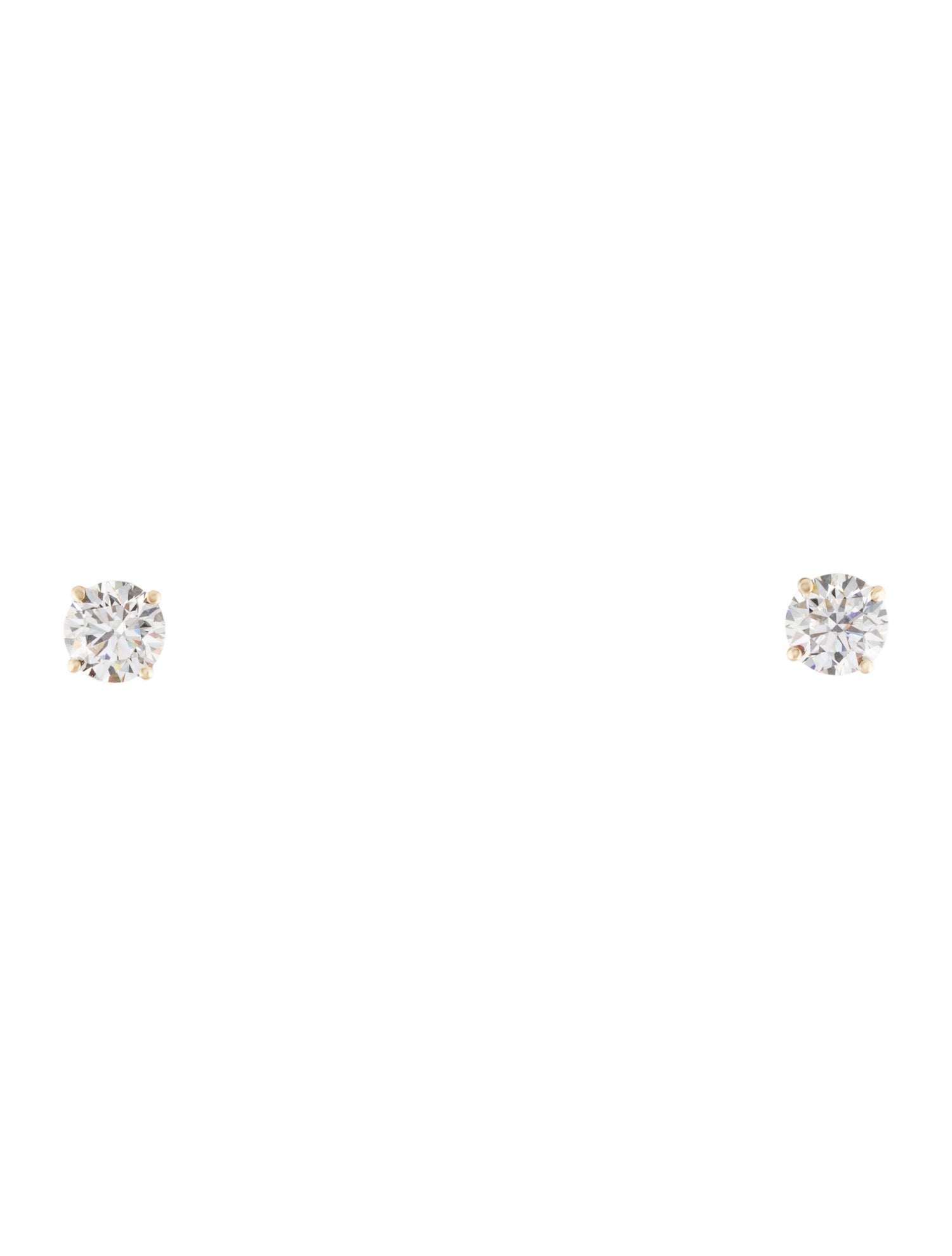 Earrings 14K 3.01ctw Lab-Grown Diamond Stud Earrings