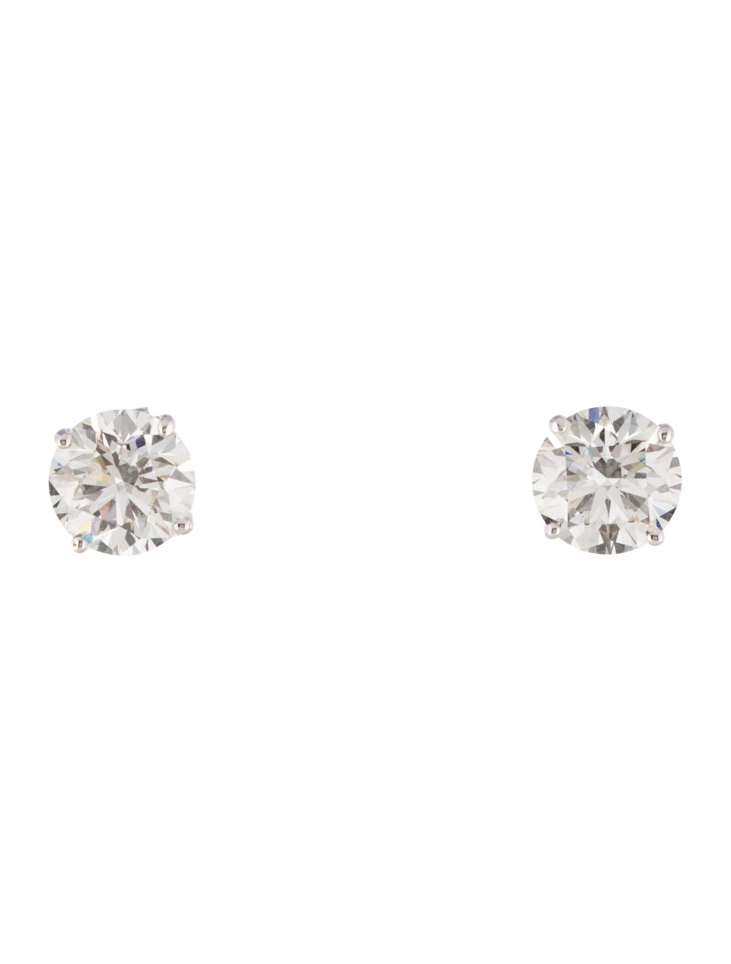 Earrings 14K 4.10ctw Lab Grown Diamond Stud Earrings