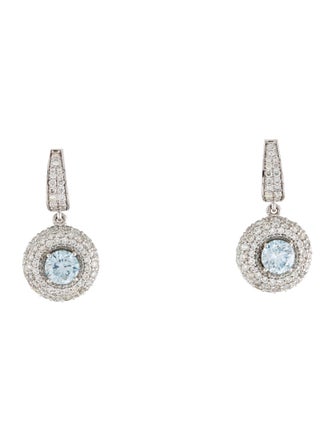Earrings 14K 4.95ctw Lab-Grown Diamond Drop Earrings