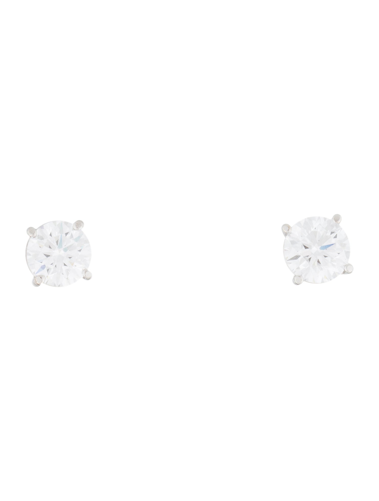 Earrings 14K 2.09ctw Lab-Grown Diamond Stud Earrings