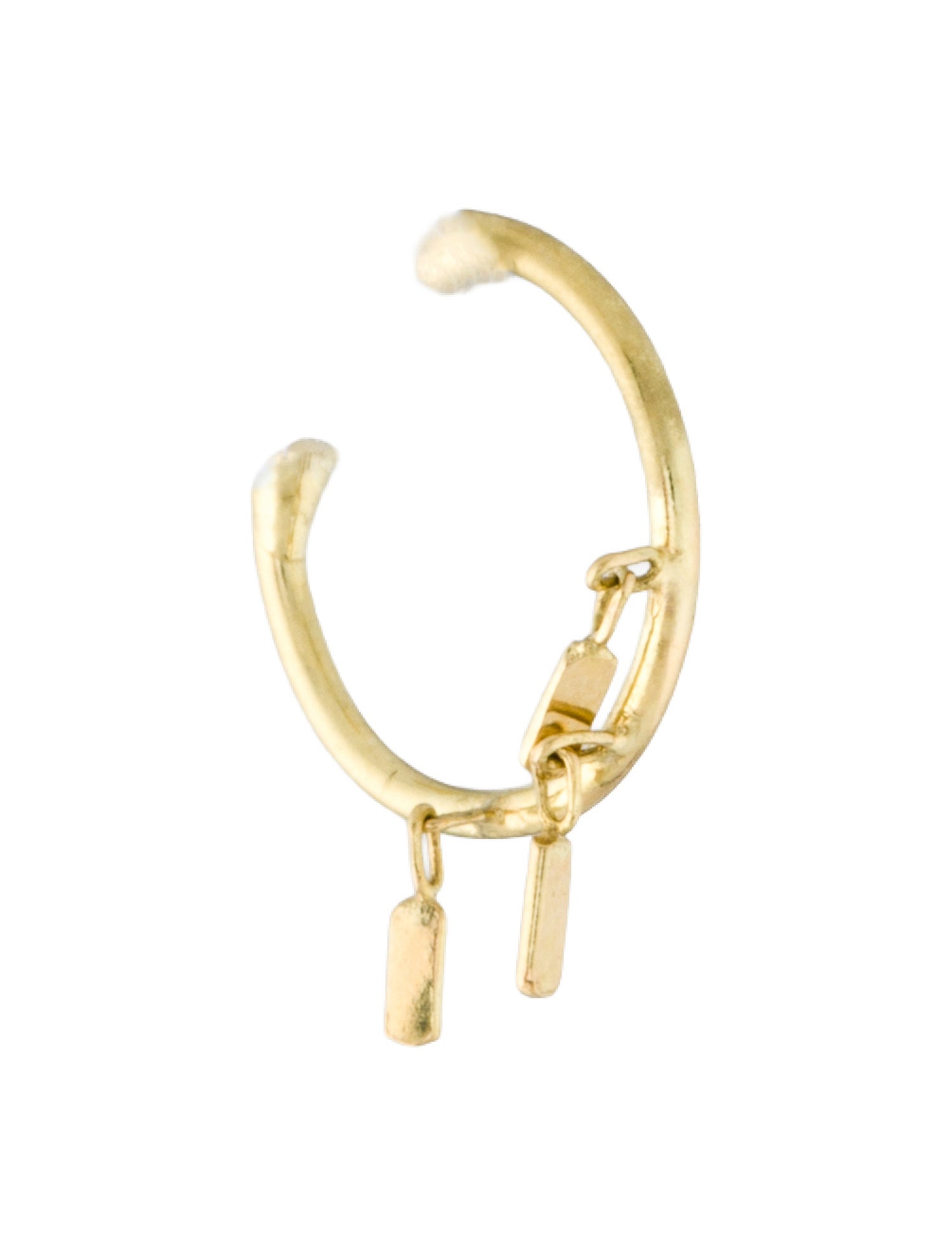 Earrings Sweet Pea 18K Enchanting Single Ear Cuff