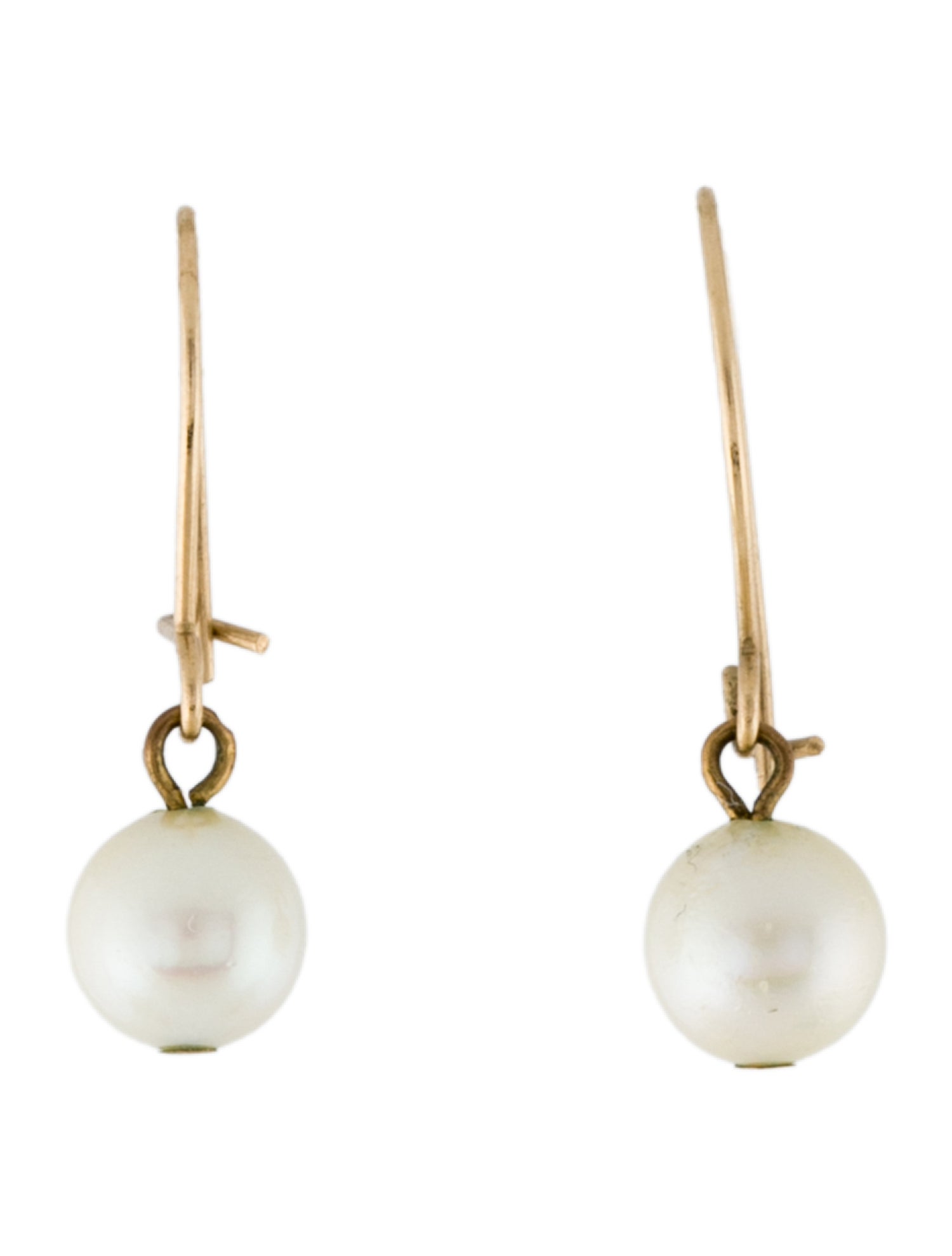 Earrings 14K Pearl Drop Earrings