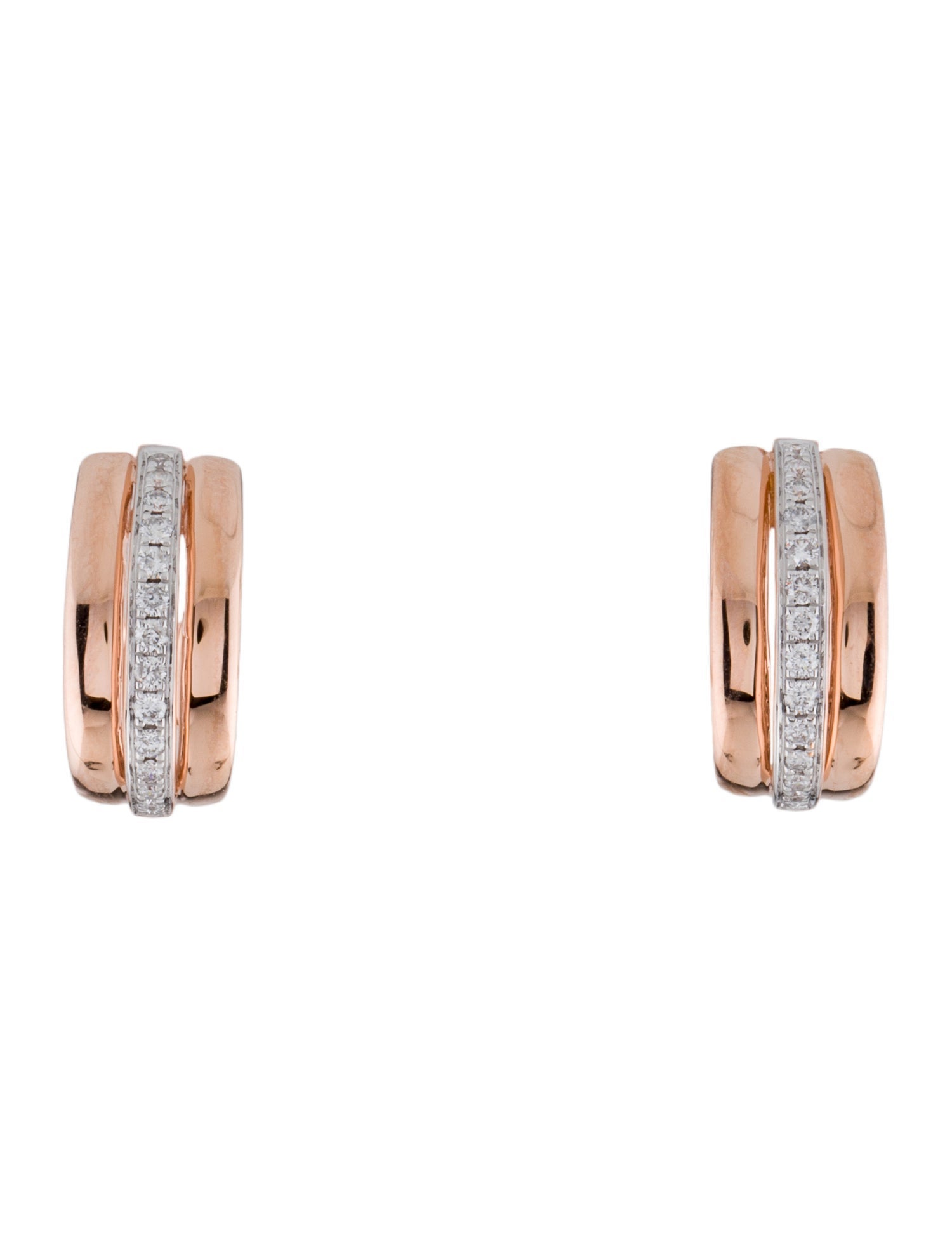 Earrings 14K Diamond Earclip Earrings